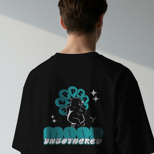Black Oversized Graphic T-Shirt – “Self Love Isn’t Selfish” Unisex Streetwear Tee